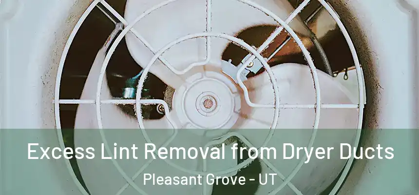 Excess Lint Removal from Dryer Ducts Pleasant Grove - UT